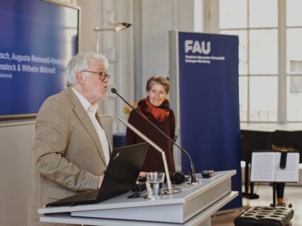 Gaststudierende Josef Netsch & Augusta Reinwald-Hindelang (Bild: FAU Scientia/Magdalena Scheuerl)